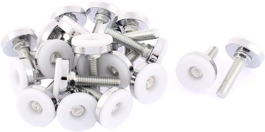 Furniture Screw On Type Glide Leveling Foot Adjuster M10 x 37mm 20pcs (id: 440 7db 18b 7f2 126