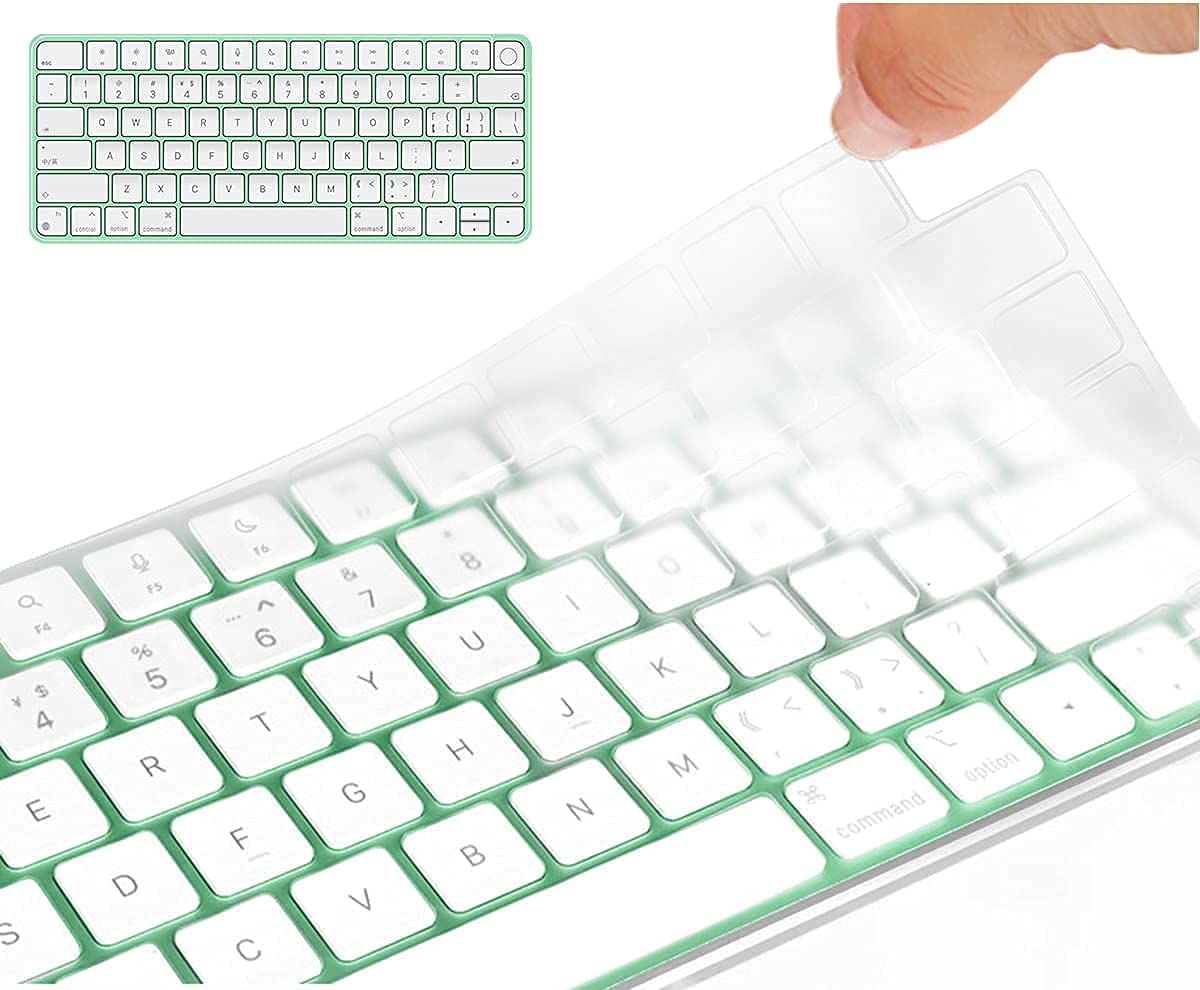 Mizi Keyboard Cover for Apple iMac 24 inch 2021 Magic Keyboard with Touch ID A2449, Apple iMac 24 inch 2021 M1 Chip Magic Keyboard A2450 - Clear (B09D3Z7Z5T) Amazon Price History, Amazon Price Tracker