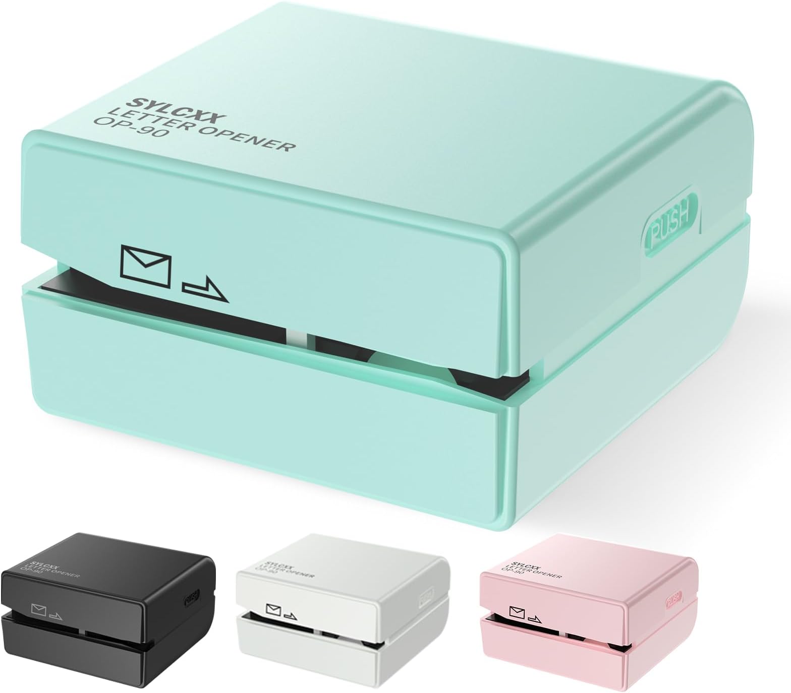 Electric Letter Opener, Mint Green