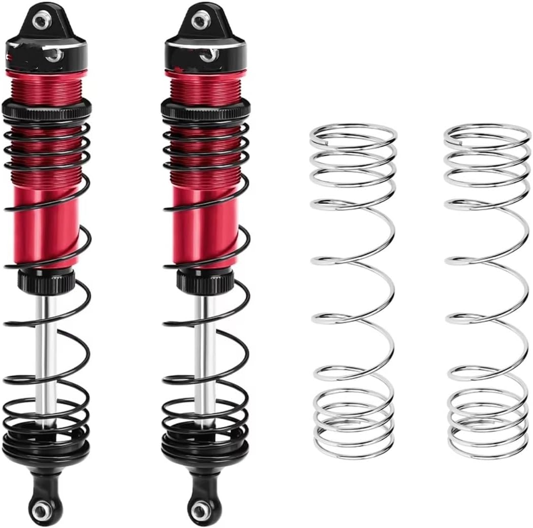 For Arrma For Mojave 4s Ara330794 1/8 144mm アロイプログレッシブスプリングリアショックア