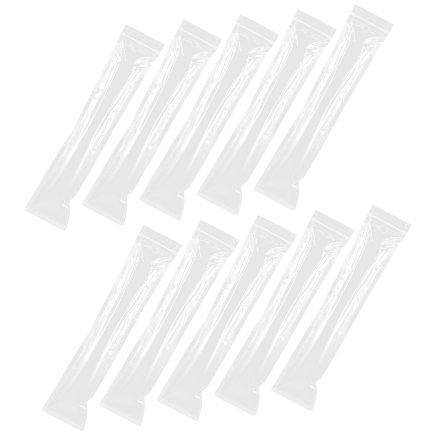 Cabilock 100pcs Ice Candy Bags Ice Sucker Making Supplies DIY Popsicle Mold Sealing Bags for Fun Summer Treats for Family Gatherings and Picnics