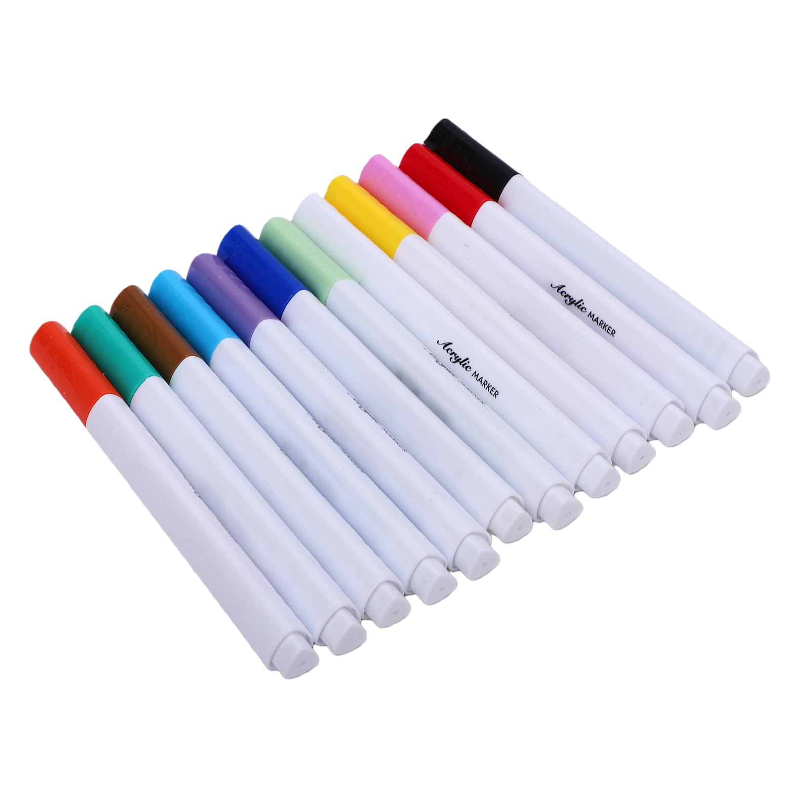 Kit Pittura Blocchi di Legno per Giochi Baby Shower con 48 Blocchi 12 Pennarelli e 42 Sagome per Feste