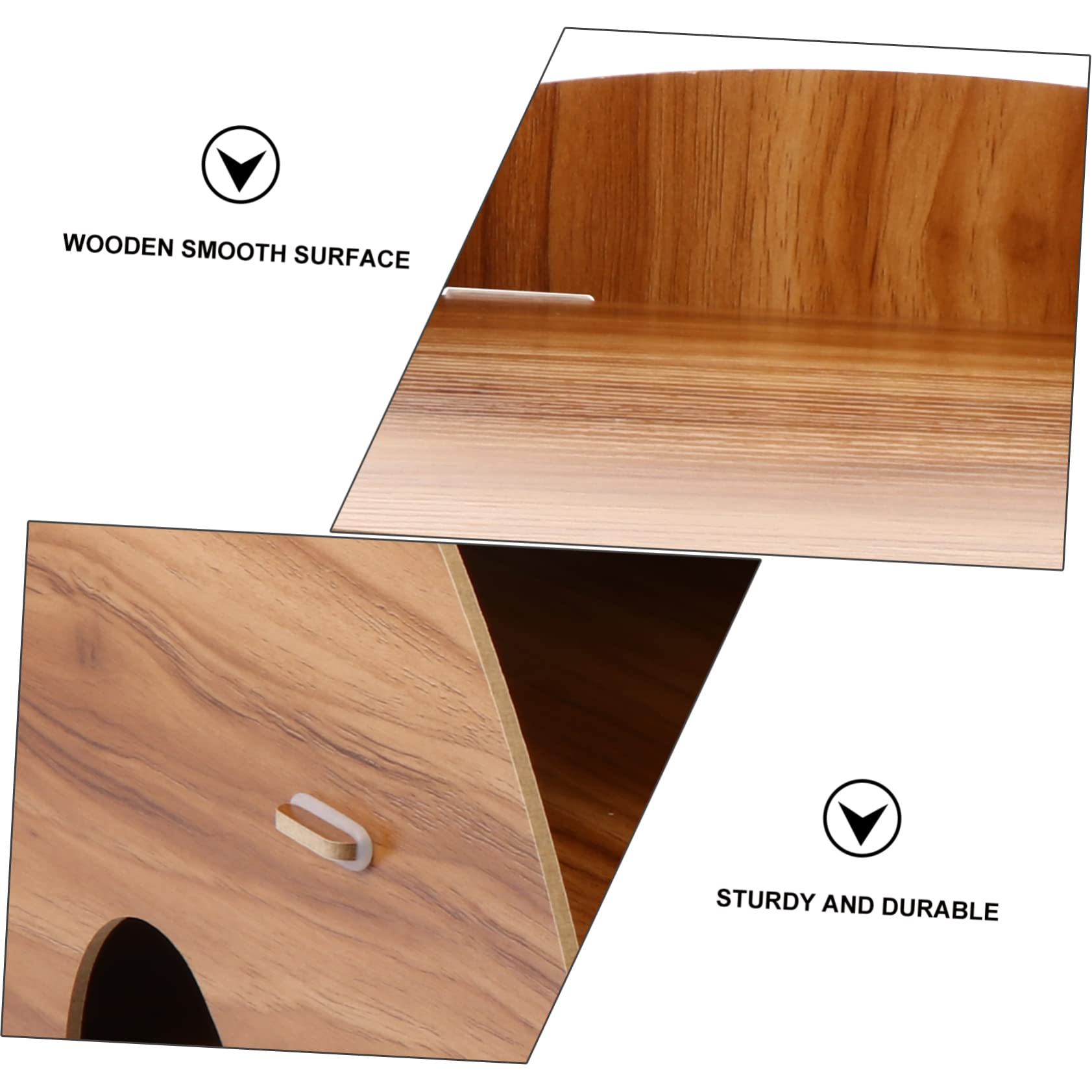 Scaffale per libri Organizer da scrivania in legno Organizzatore per cassetti da ufficio Supporto per libri per scrivania Vassoio per documenti in legno Scaffale per libri da scrivania Organizer per