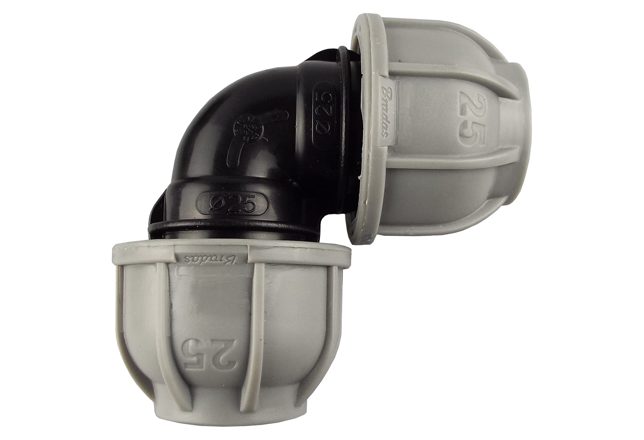 Cost Wise Men's Grey Mdpe Compression Water Pipe Fittings, Elbow (40Mm-40Mm)