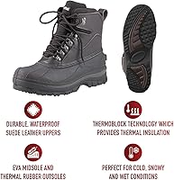 Vista 2 de Rothco Botas de senderismo para clima frío de 8 pulgadas