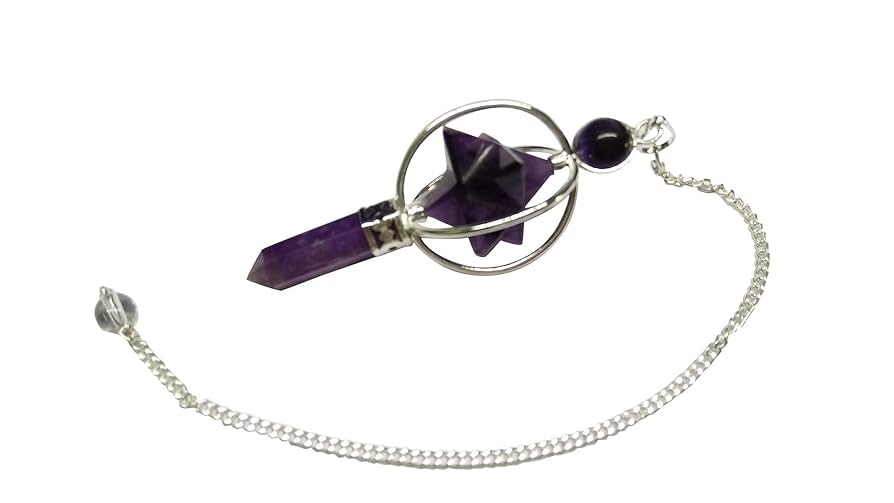 Amazon.co.jp: WholesaleGemShop アメジスト 回転メルカバー