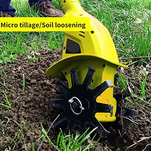 Motoculteur électrique sans fil 20V avec batterie 4000 mAh et chargeur pour jardin - 4