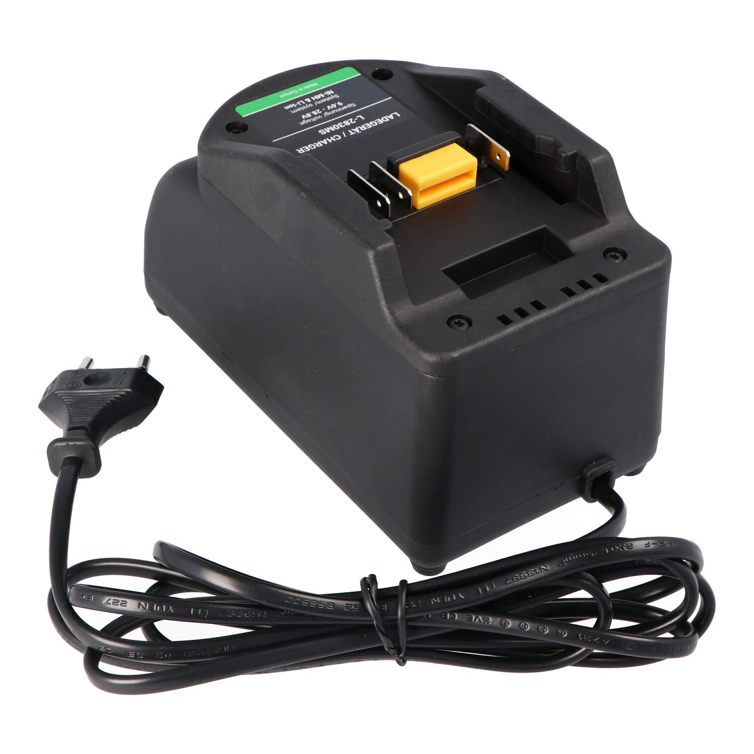 Cargador rápido para batería Birchmeier P5100, cargador para jeringa trasera Birchmeier Rec 15 ABZ, Rec 15 PZ1, máx. 3 A de corriente de carga.
