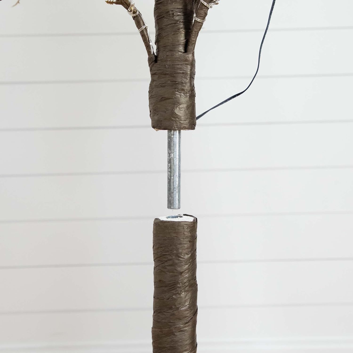 Nearly Natural 6ft. Pre-Lit Artificial Twig Tree with 480 Warm White LED Lights