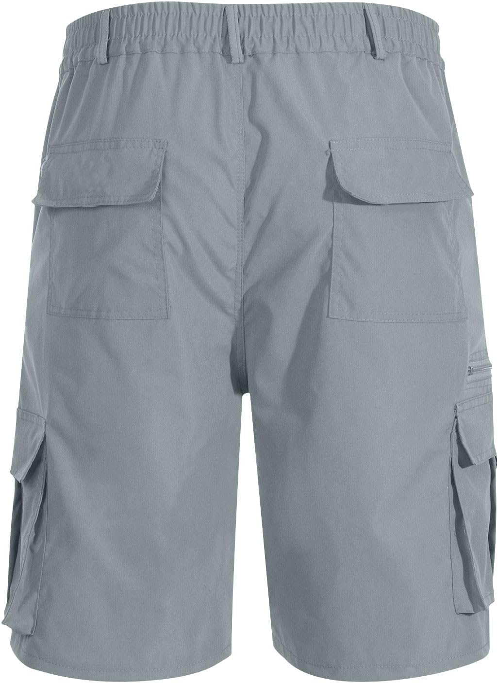 Cargo Shorts for Men Knee Length Combat Short with Multi-Pocket Outdoor Sports Hiking Jogger Short Pants