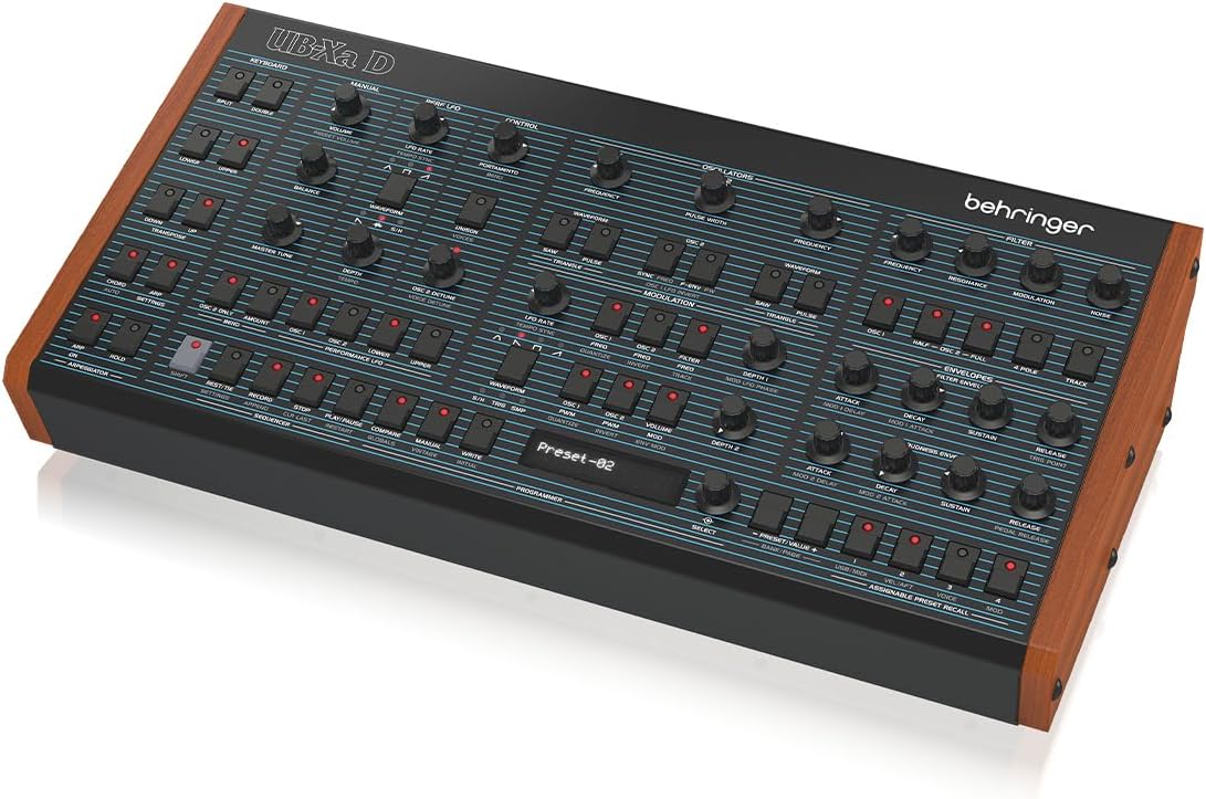 Behringer UB-Xa D 16-voice Multi-timbral Polyphonic Desktop Analog Synthesizer