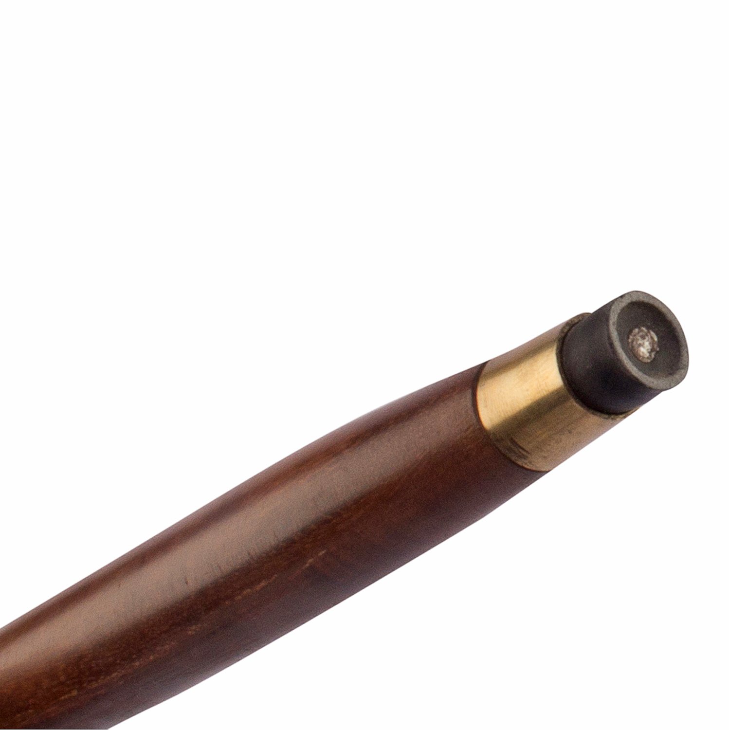 Kartique Elegante bastón equipado con mango de latón en forma de delfín | Longitud 36 nches