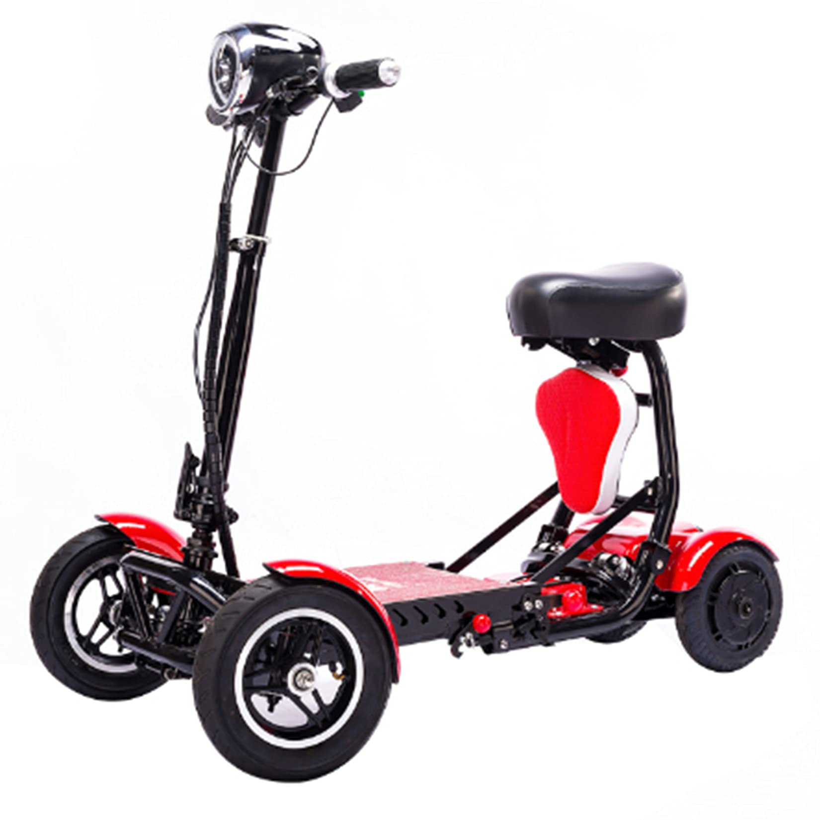 Buy YXZD Foldable 4Wheel Mobility Scooter for Adult Elderly And Disabled, Lightweight Electric