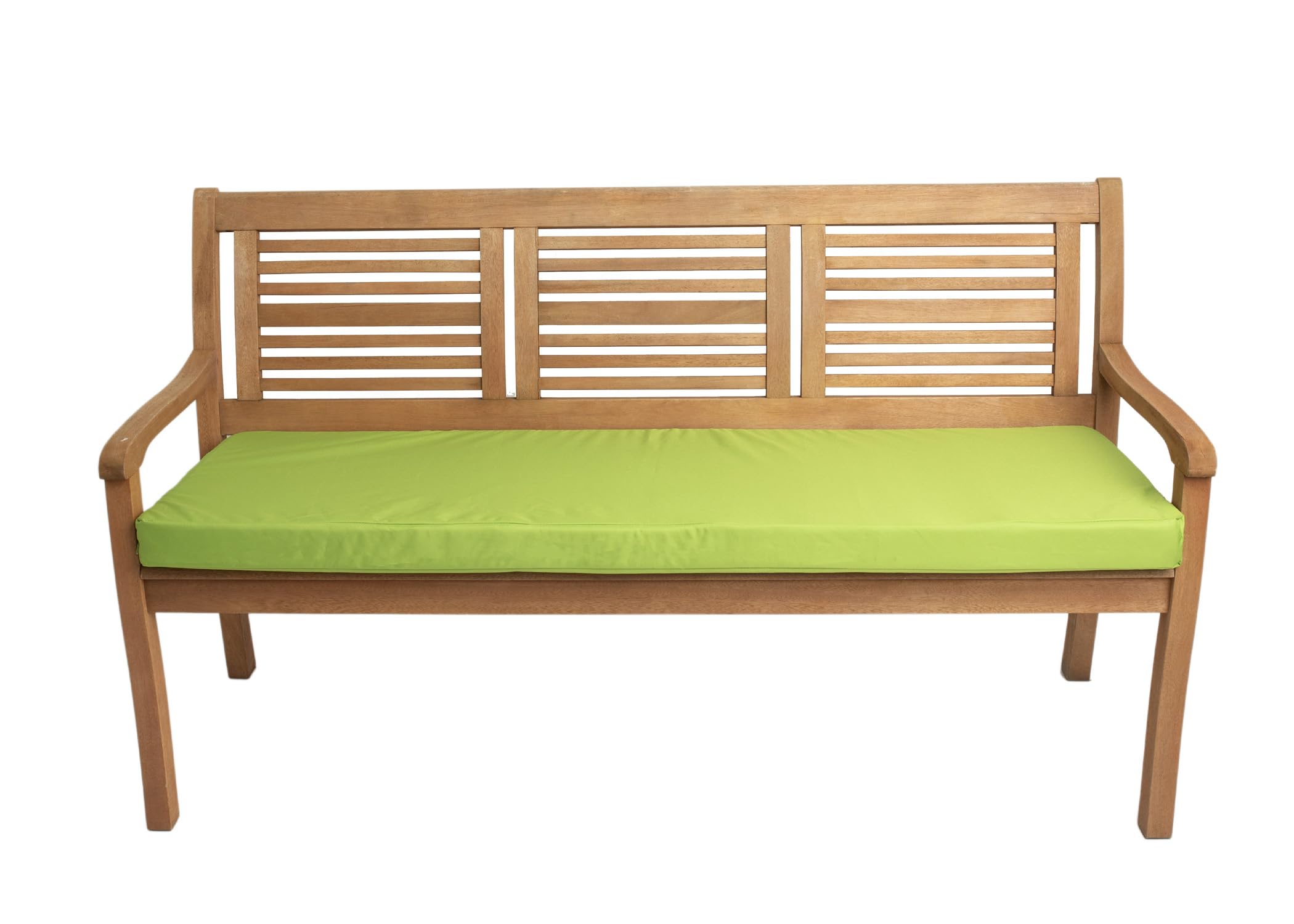 Fodera per cuscino da panca da giardino Fodera per cuscino per altalena da giardino resistente resistente alle intemperie, Fodera molte misure (Lime, Copricuscino 140x60x7cm)
