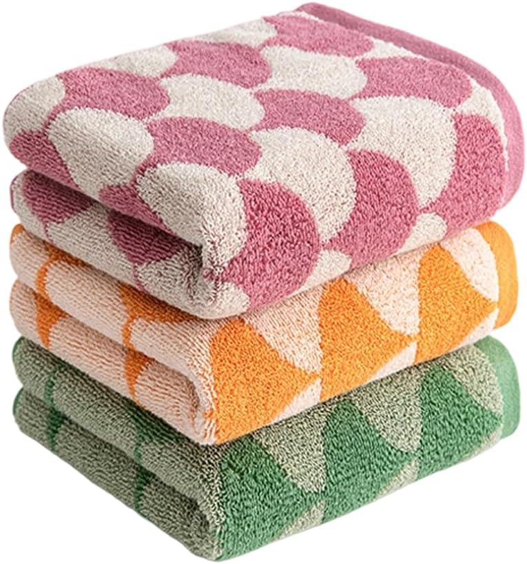 Quick-Drying,Skin-Friendly,Delicate Polka dot Towel,Comfortable,Multiple Color Options,Green