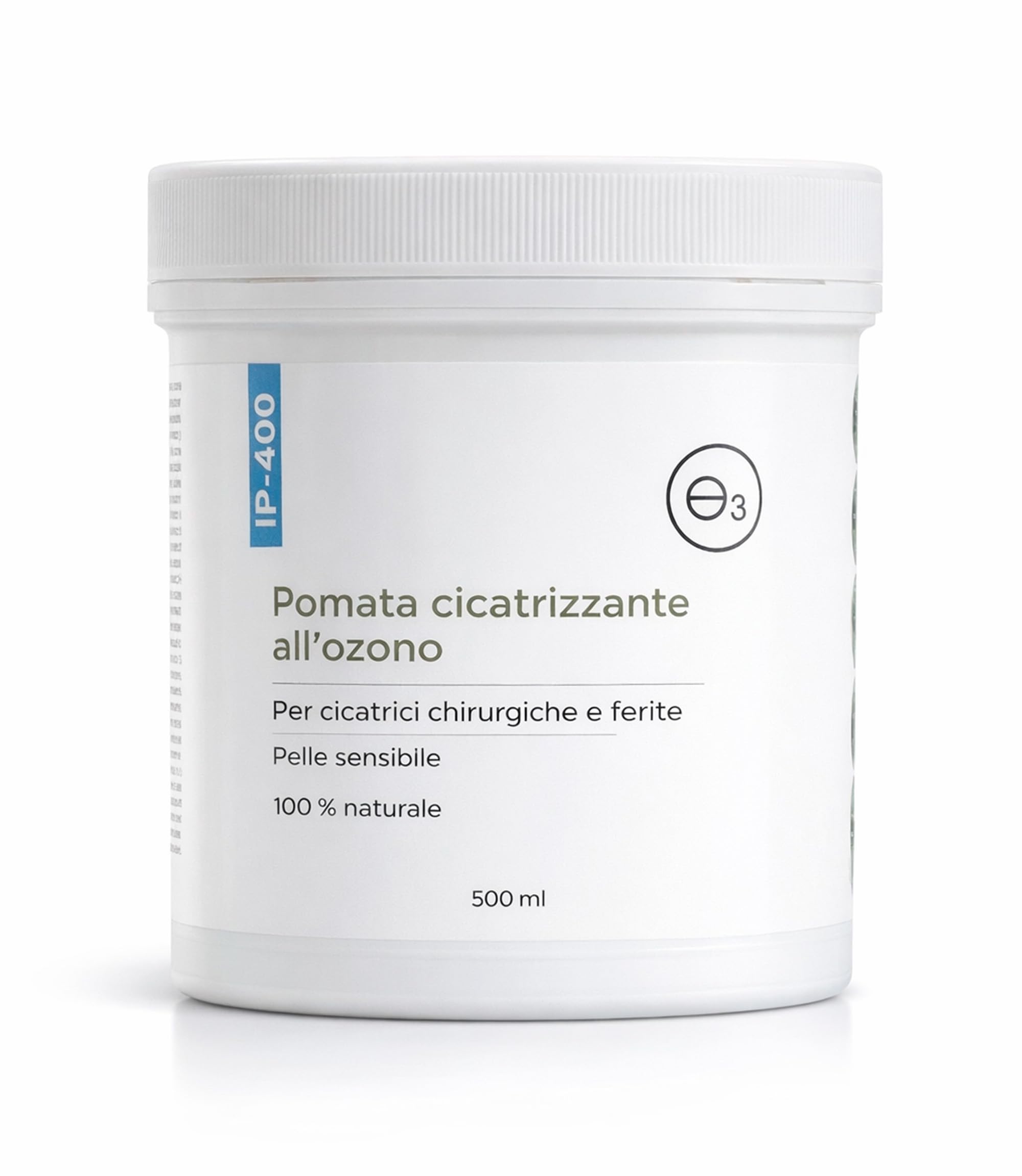 Pomada IP400 Olio di Oliva Vergine Extra Ozonizzato 500 ml crema dermatite atopica cicatrizzante ferite crema cicatrici chirurgiche ozoncreme olio per cicatrici chirurgiche con ozono naturale