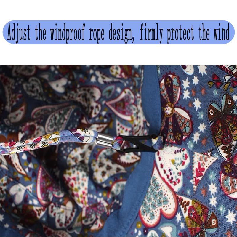 Visera de Sol Plegable para Mujer con Protección UV miniatura 5