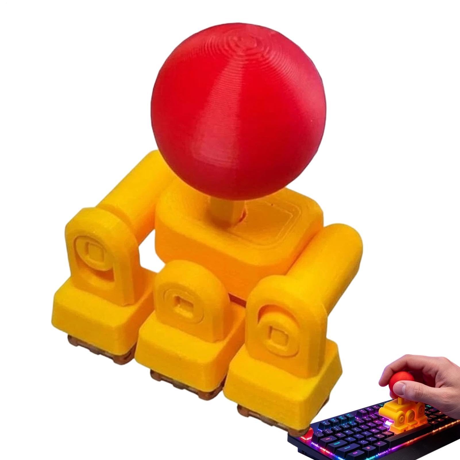Joystick Keycaps - Cartoon Novelty Directional Pad, Mechanical Keyboard Switch Cover with Retro Console Aesthetic, Enhanced Tactile Feedback Accessory, Ideal for Esports Competition Home
