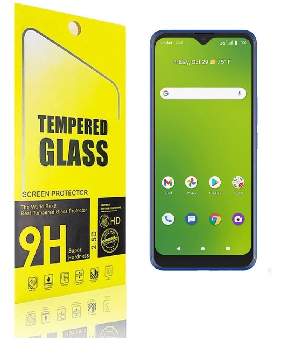 2 Pack Tempered Glass Screen Protector For Cricket Innovate 5G