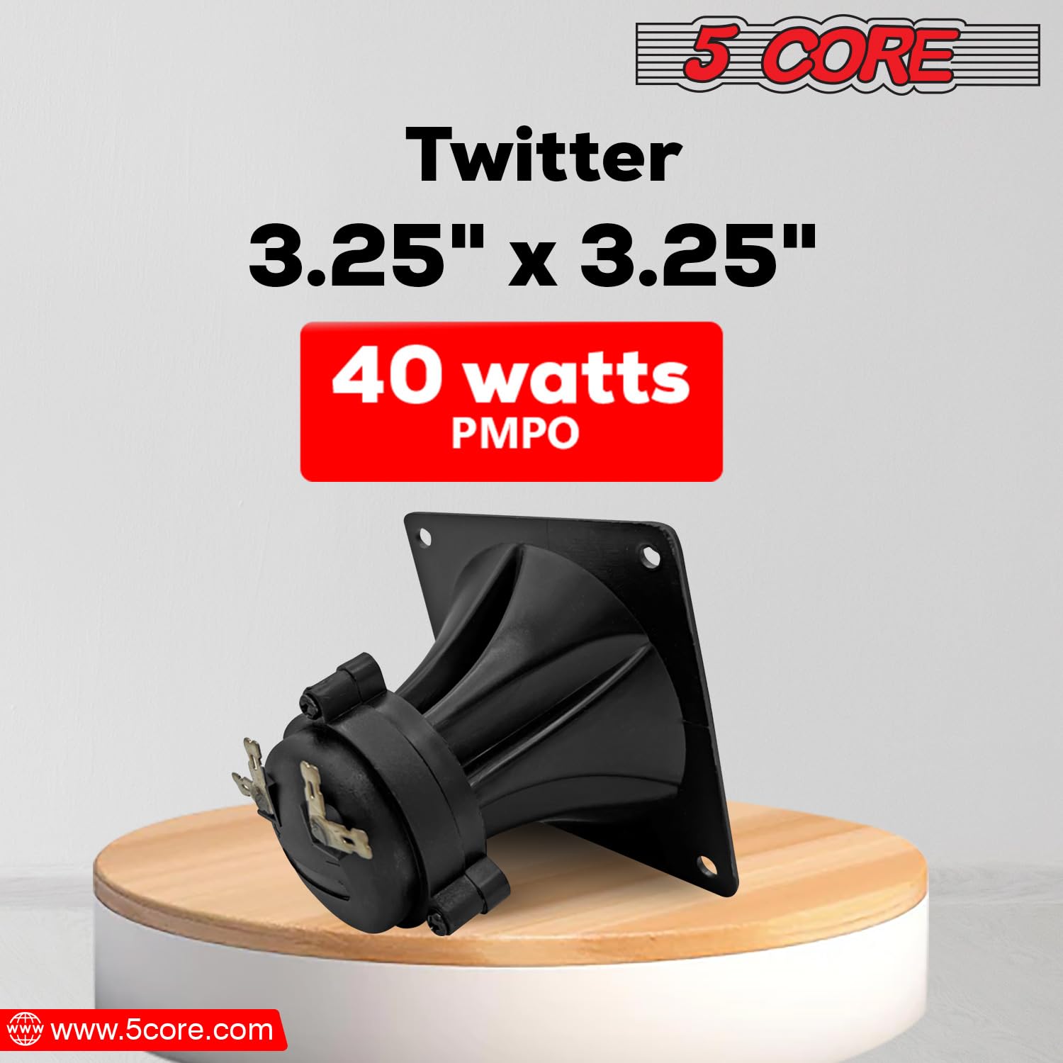 Amazon.com: 5 CORE Tweeter 3.25