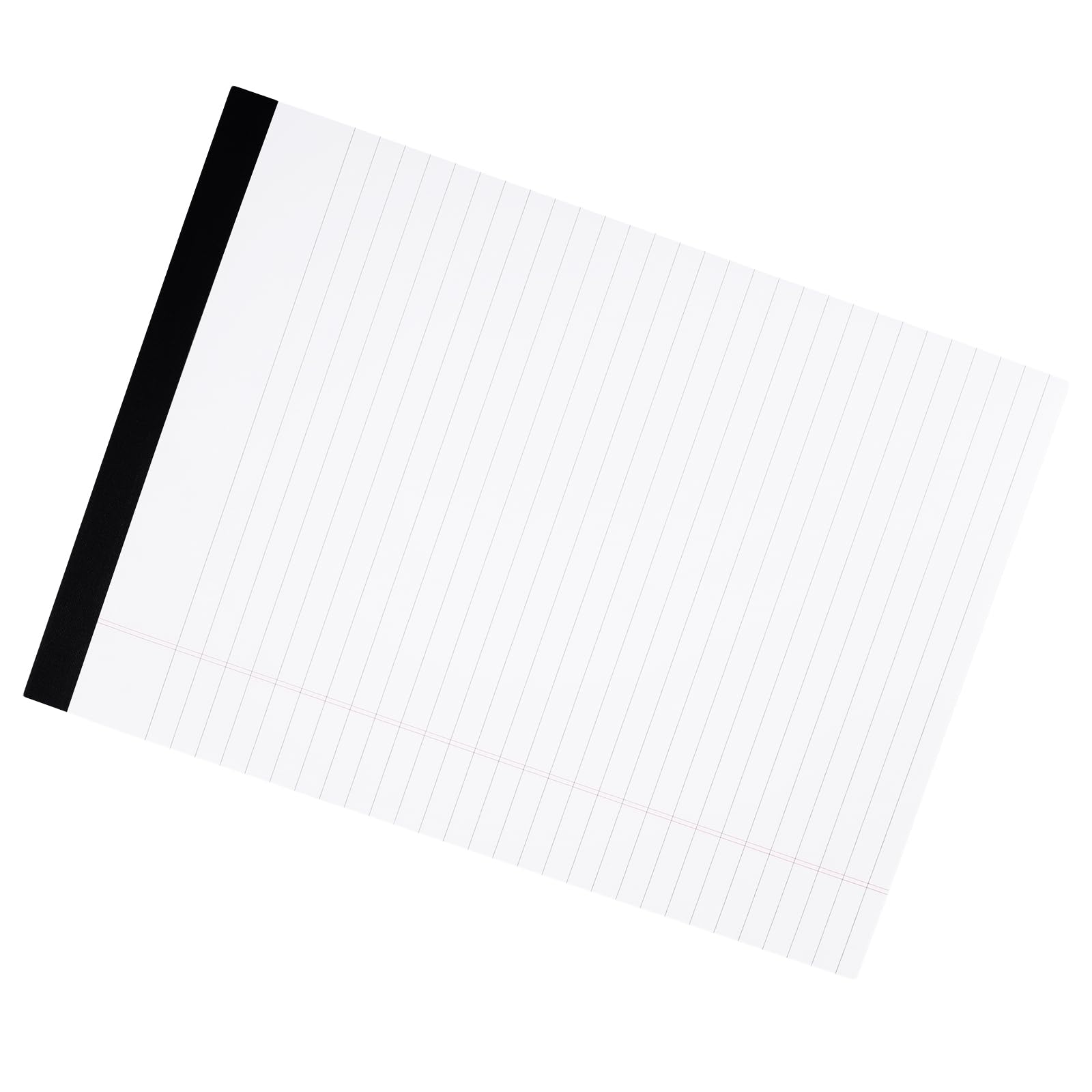 HAKZEON Lot de 8 blocs-notes perforés lignés A4 de 20,3 x 29,9 cm, bloc-notes lignés blancs pour bureau, réunion d'affaires, rédaction de documents juridiques