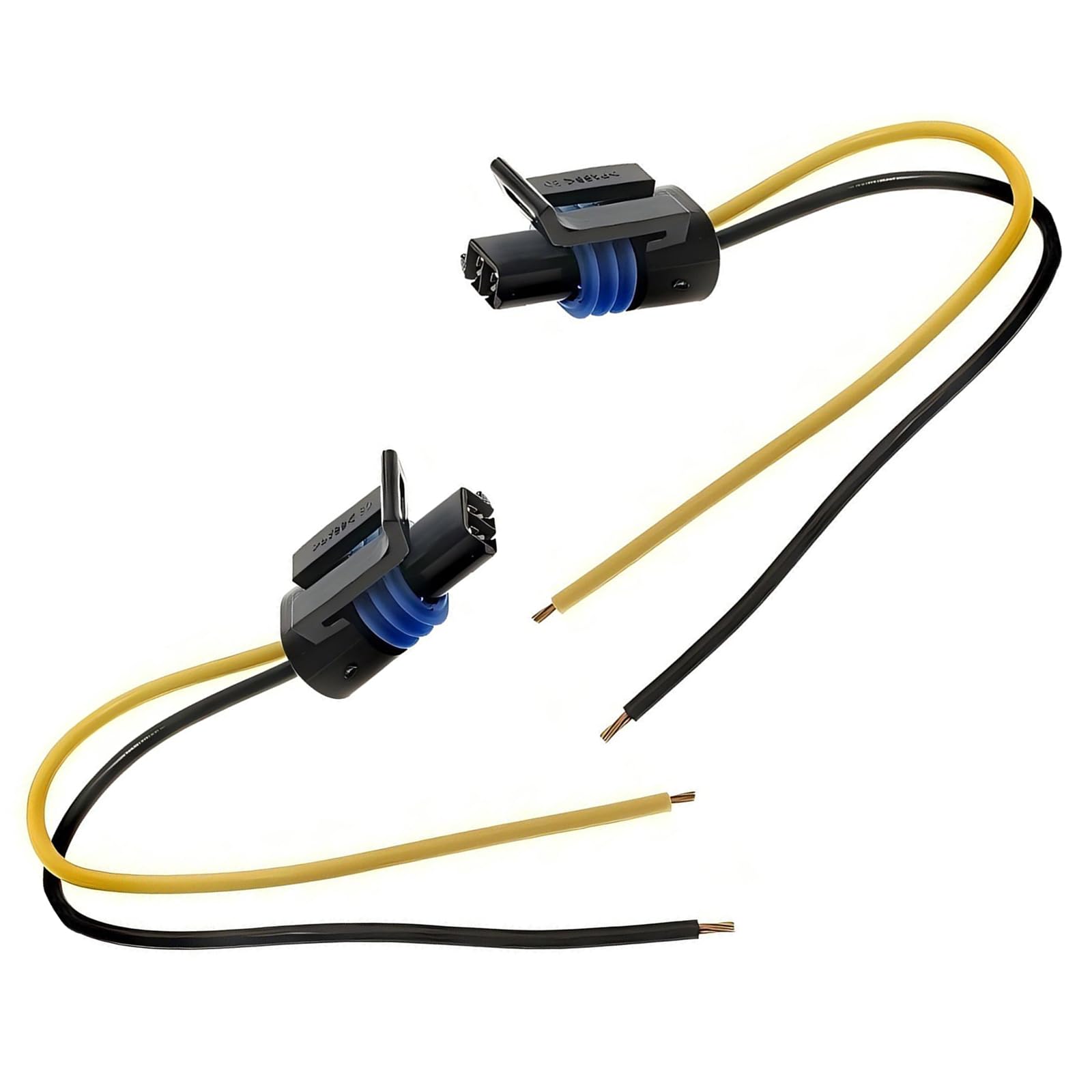 MLY 2PCS PT2386 Multi-Purpose Pigtail Harness Kit, 12AWG Engine Coolant Temperature Sensor Lighting System Connector, OEM 88862305 8898718, Compatible