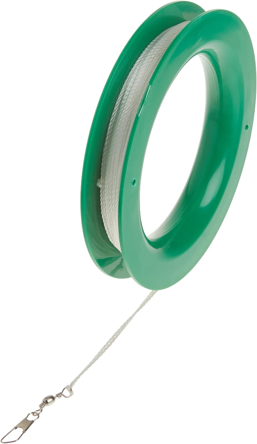 In the breeze 3438 — 80 LB x 300' Kite Line on Hoop — Kite Flying Accessory, Heavy Kite String