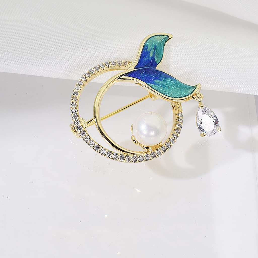 Broche Amour Bleu femme : l'accessoire de mode parfait pour vos mariages