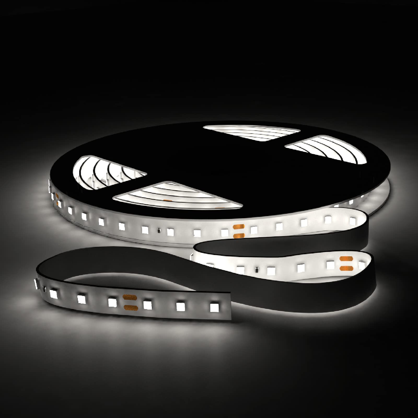 Eurocali Striscia LED 5 metri Professionale 24V 20W 4 W/mt - Striscia Monocolore da 450 LED 90 LED/mt e 4000 Lumen 800 Lm/mt 200 lm/W - Bianco Naturale 4000K
