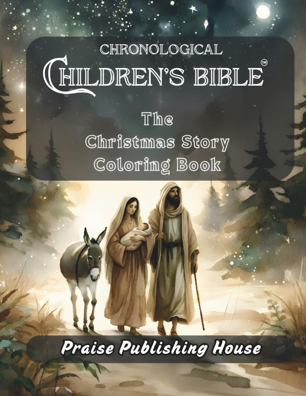 Chronological Children's Bible.: The Christmas Story: Coloring Book