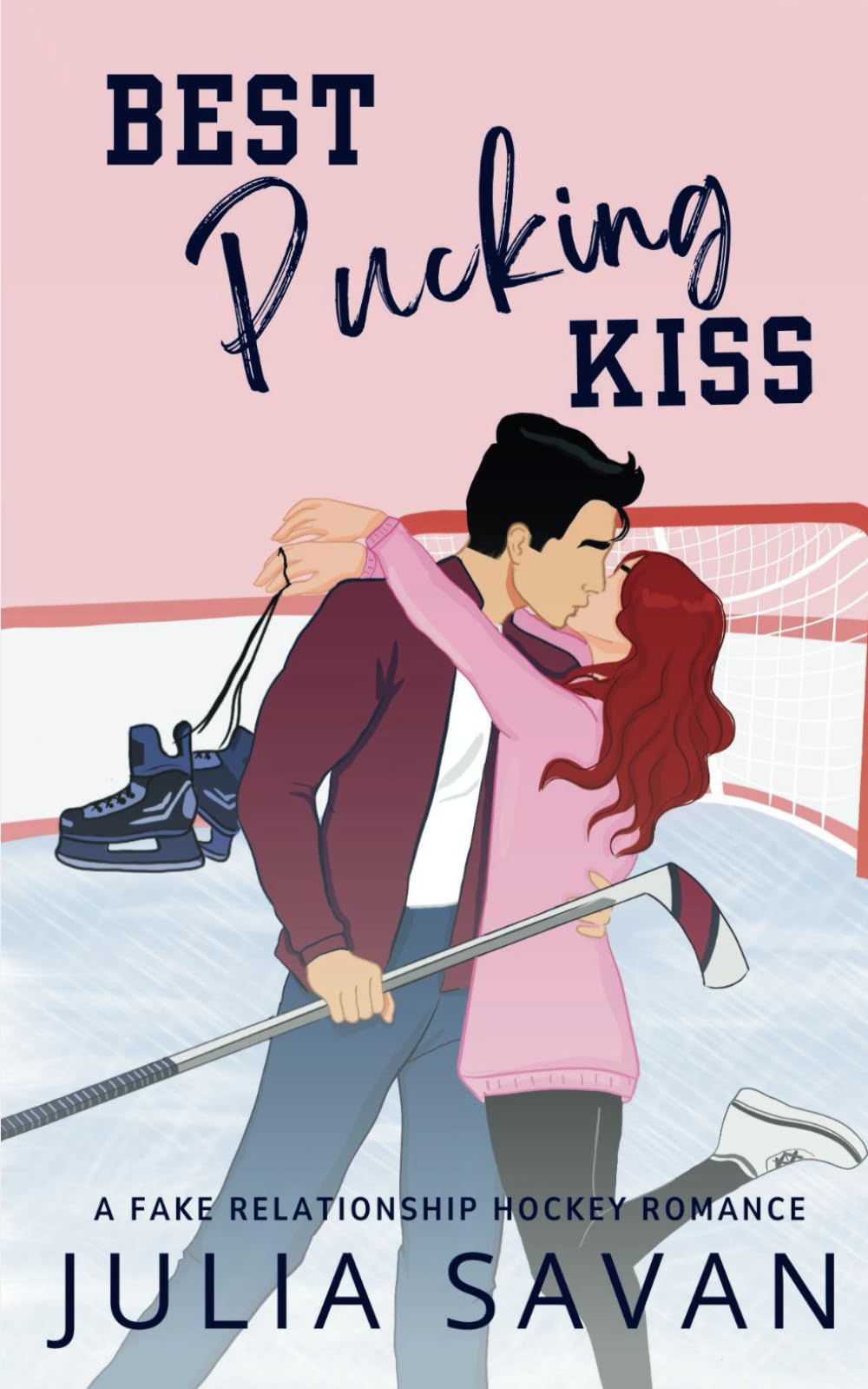 Best Pucking Kiss: A Fake Relationship Hockey Romance