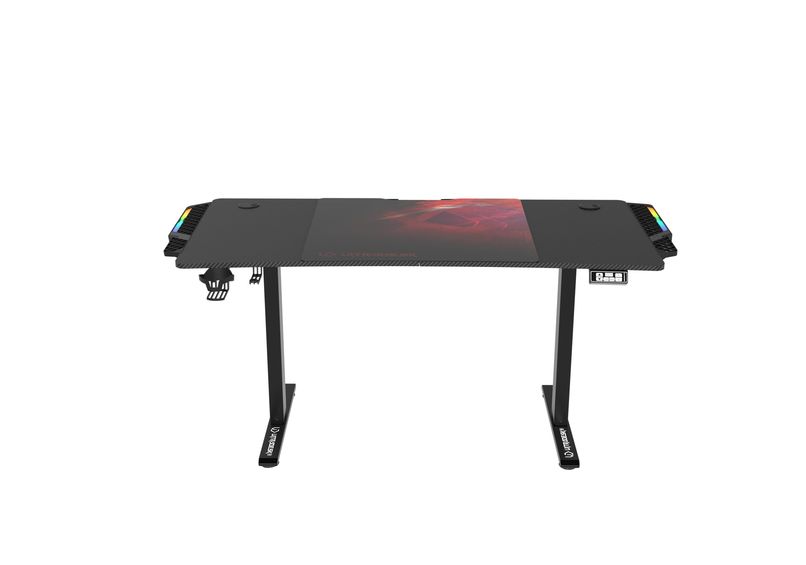 ULTRADESK Level V2 Bureau d'ordinateur, bureau de jeu et table de travail avec réglage électrique ULTRADESK Level V2 Bureau d'ordinateur, bureau de jeu et table de travail avec réglage électrique