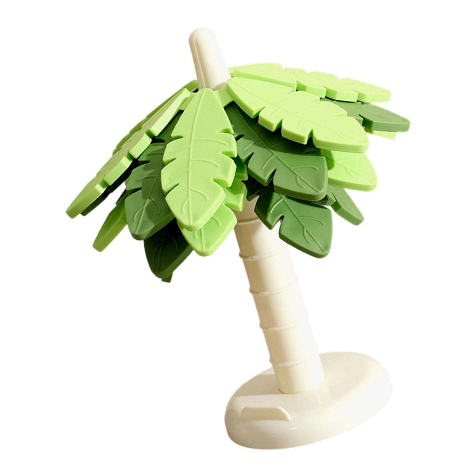 Yhplxyuus Insulated Dining Coasters Modern Coconut Tree Shape Slip Resistant Placemat Bottom Table Top Protectors Kid Safe Nonslip Kitchen Mats
