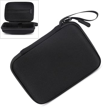 RemixAst Protective Hard Shell Case for Retroid Pocket Flip2 Console - Drop- for Proof Lightweight Travel Organizer with Inner Mesh Pocket - Black 16.5x11.5x5cm