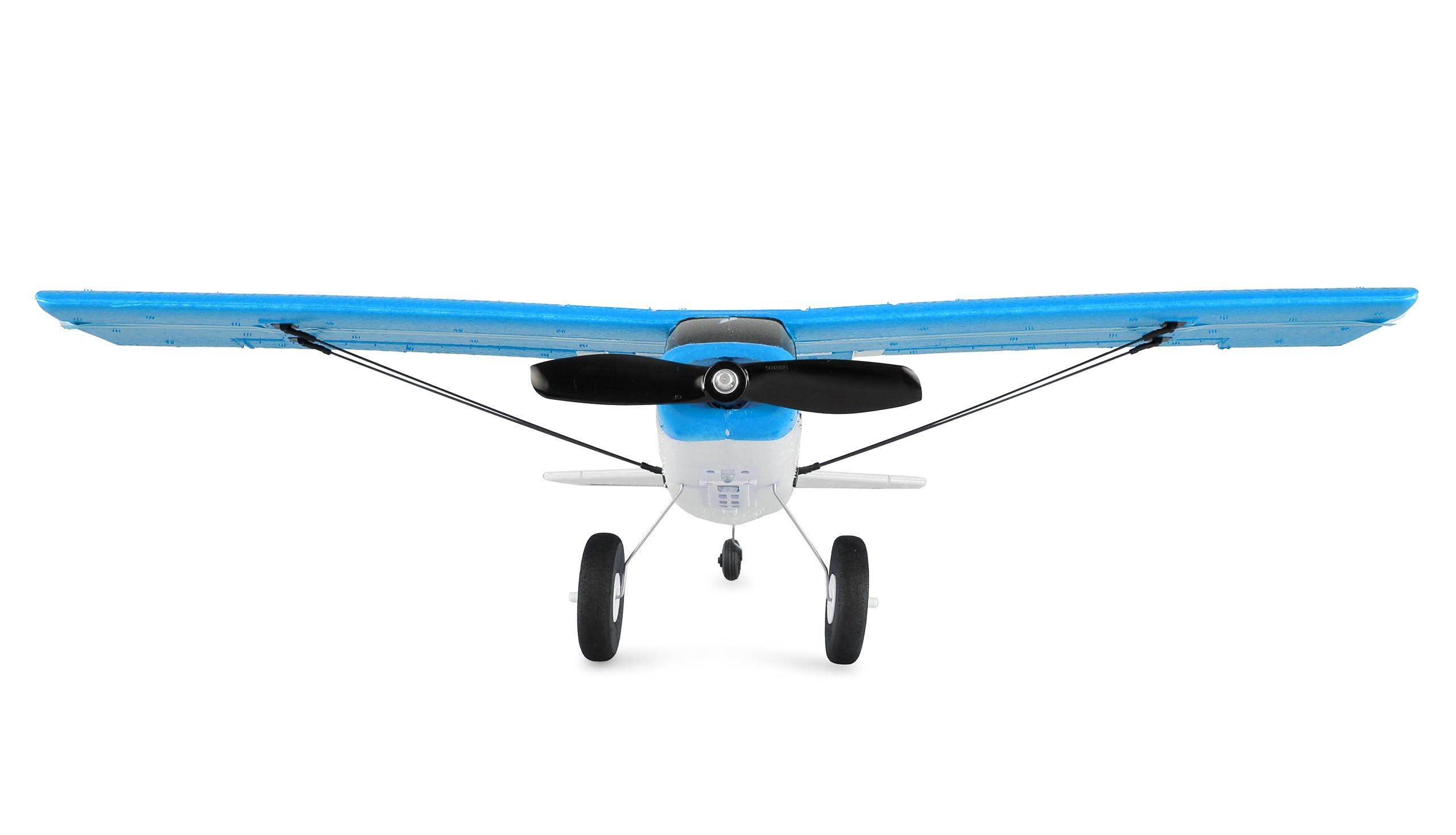 Amewi Maule M7 brushless 4 canali con giroscopio 3D/6G RTF blu telecomandato RC Aereo Aviatore