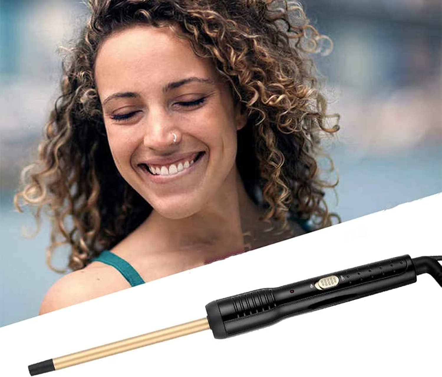 Shtain professional 10mm curling iron Hair waver Pear Flower Cone Ceramic curling wand roller beauty Salon Hair Curlers