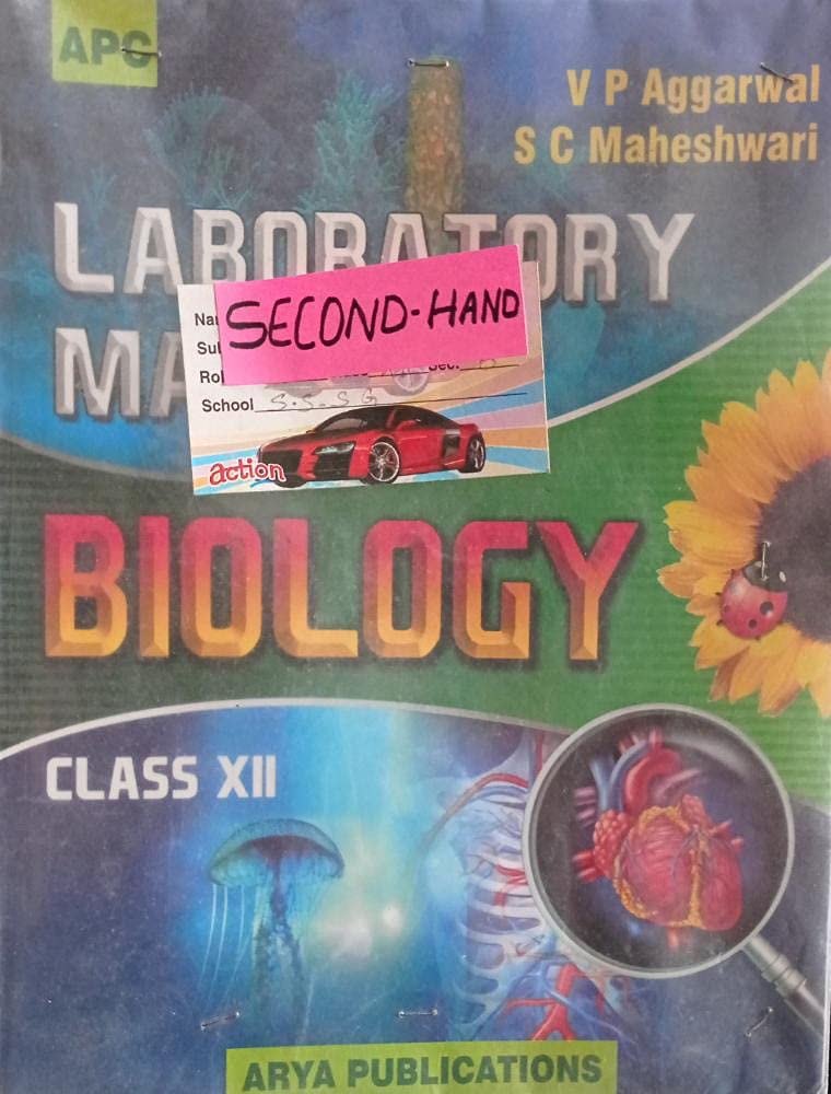 Laboratory Manual Biology Class 12 Second Hand & Used Book Amazon.in Books
