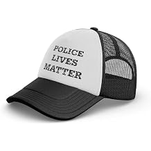 STUDE Trucker Hats Women Funny Police Lives Matter Casquette Dad Gifts Funny Words Cap