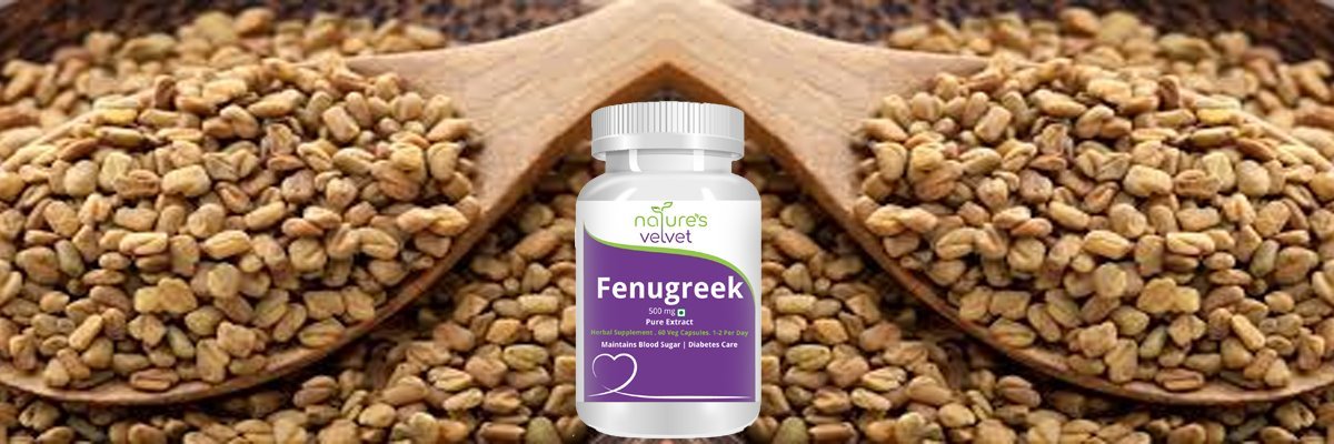 nature's velvet Natures Velvet Lifecare Fenugreek Pure Extract (500 mg), 60 veggie capsules - Pack of 1 3