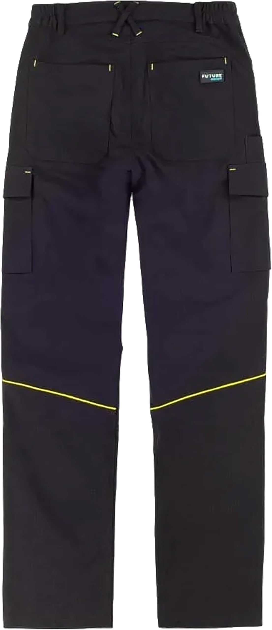 WORKTEAM Pantalón de Trabajo Multibolsillos Slim Fit con Tejido Elástico y Detalles Flúor. Tejido Poliamida: Gran Elásticidad, Durabililad, Transpirabilidad y Suave al Tacto. Unisex