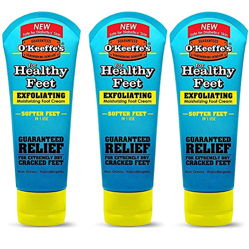 Image of O'Keeffe's exfoliating moisturizing foot cream, 3 oz (3)