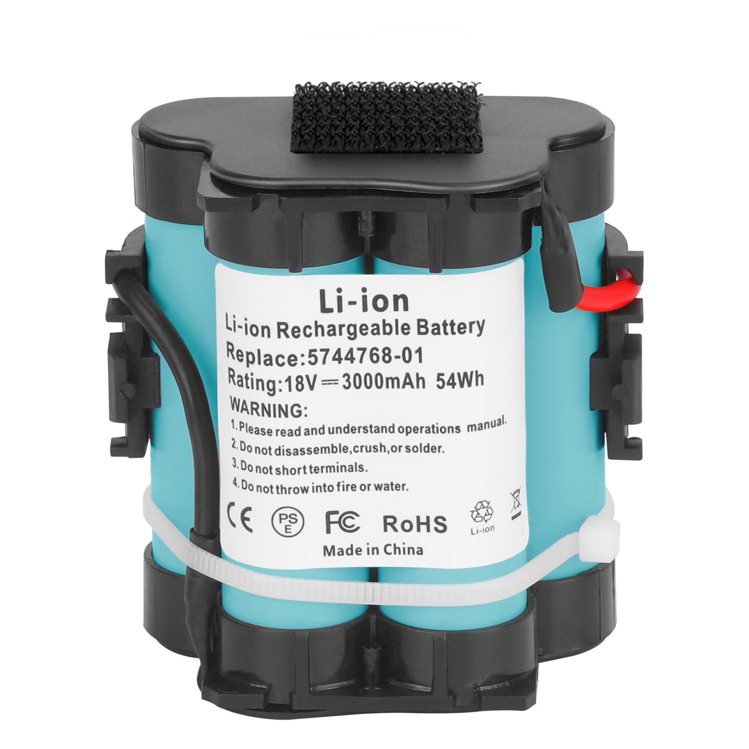KUNLUN 3.0Ah 18V Ersatz Lithium Akku für Gardena Mähroboter R38Li R40Li R45Li R50Li R70Li R75Li R80Li, für Husqvarna Automower 105 305 308 308X, für McCulloch ROB R600 R800 R1000