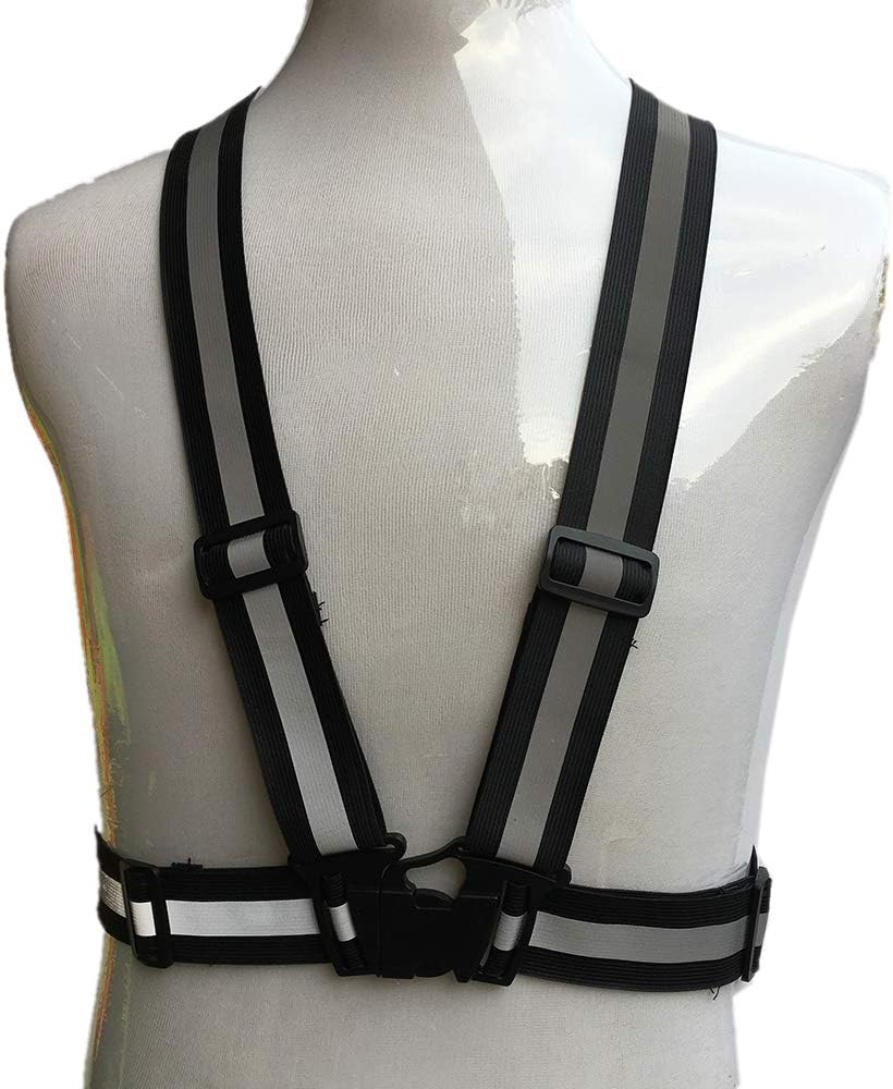 zojo Kids High Visibility Reflective Safety Strap Vest 2PCS image 2