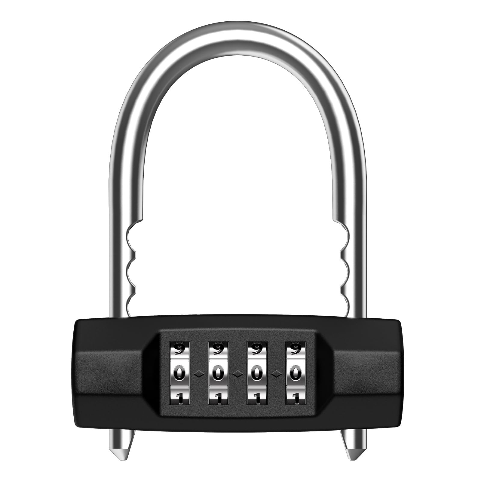 Bghyjkol A1 Padlock Combination Padlock 4-Digit Security Number Lock