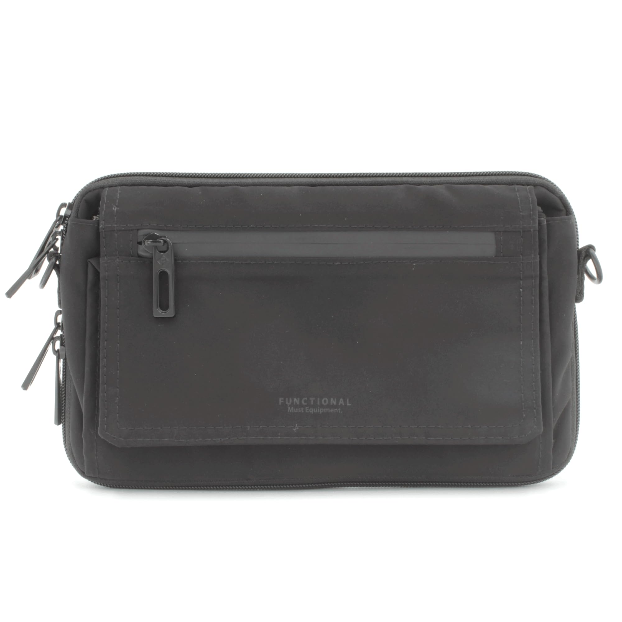 FUNCTIONAL LIGHTWEIGHT TRAVEL POCUH RCB-087TI (ブラック)