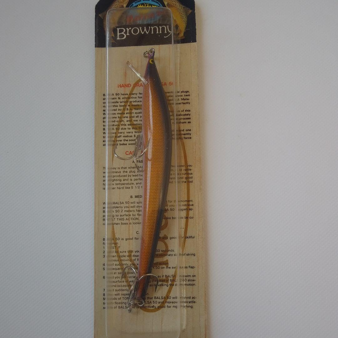 ザウルス バルサ50ブラウニー 11cm 4本セット SAURUS ザウルス ルアー BALSA 50 brownny バルサ50 ブラウニー
