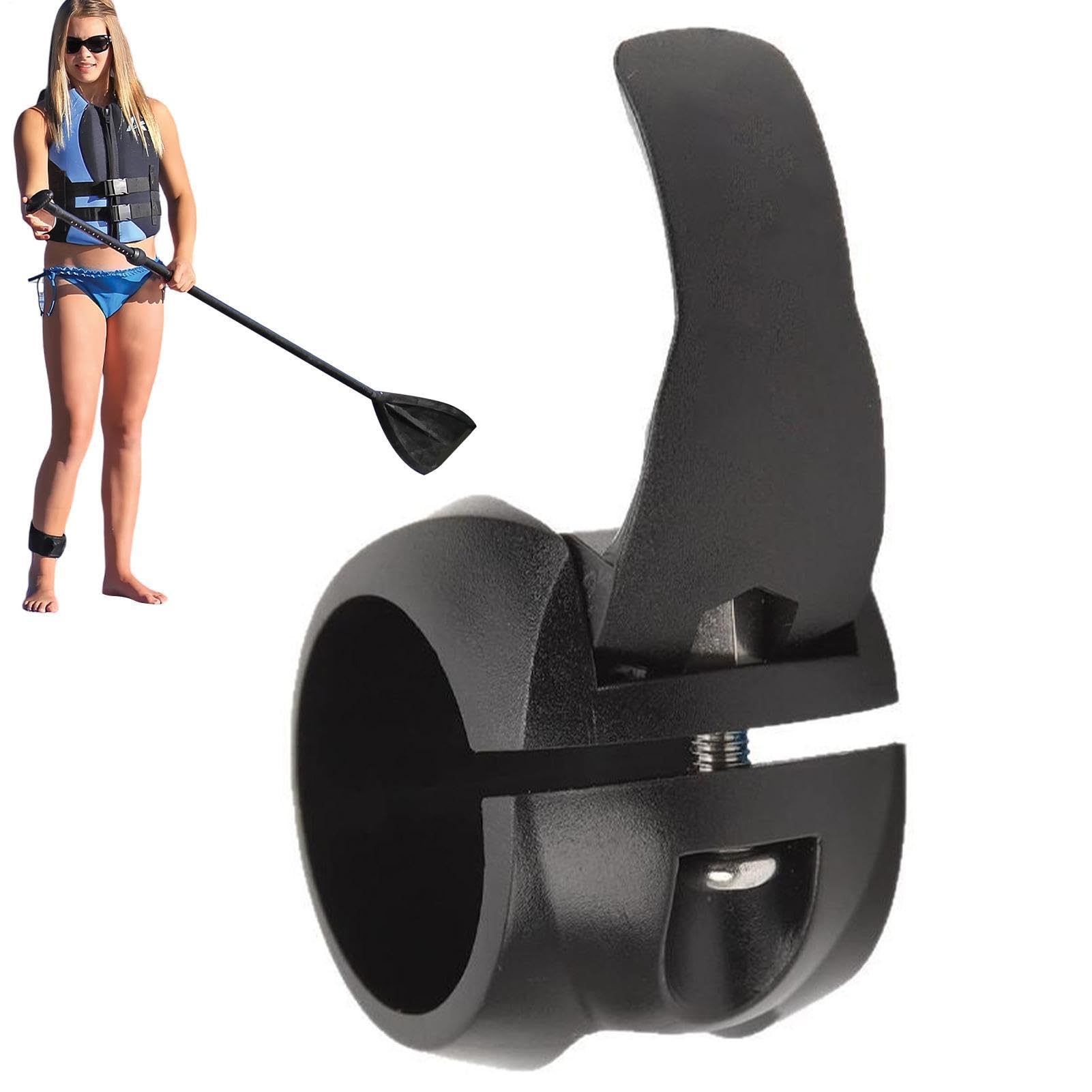 Kayak Paddle Clamp – Shaft Fastener Replacement Part | Quick Release Adjuster For Kayaking Canoeing | Pool Fishing Outdoor Rowing Lake Water Sports Marine Hardware Locking Buckle