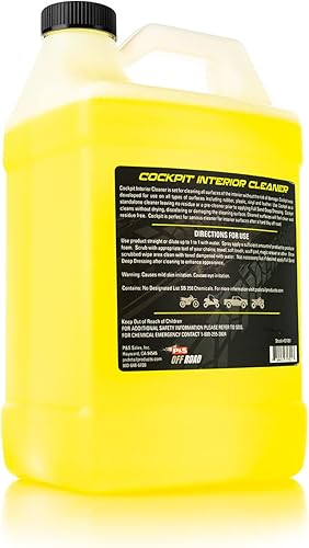 Miniatura 2 de P&S - Limpiador interior de cabina todoterreno  Sin residuos para plásticos, vinilo, goma y cuero  Seguro y listo para usar para cuatrimotos, UTV,