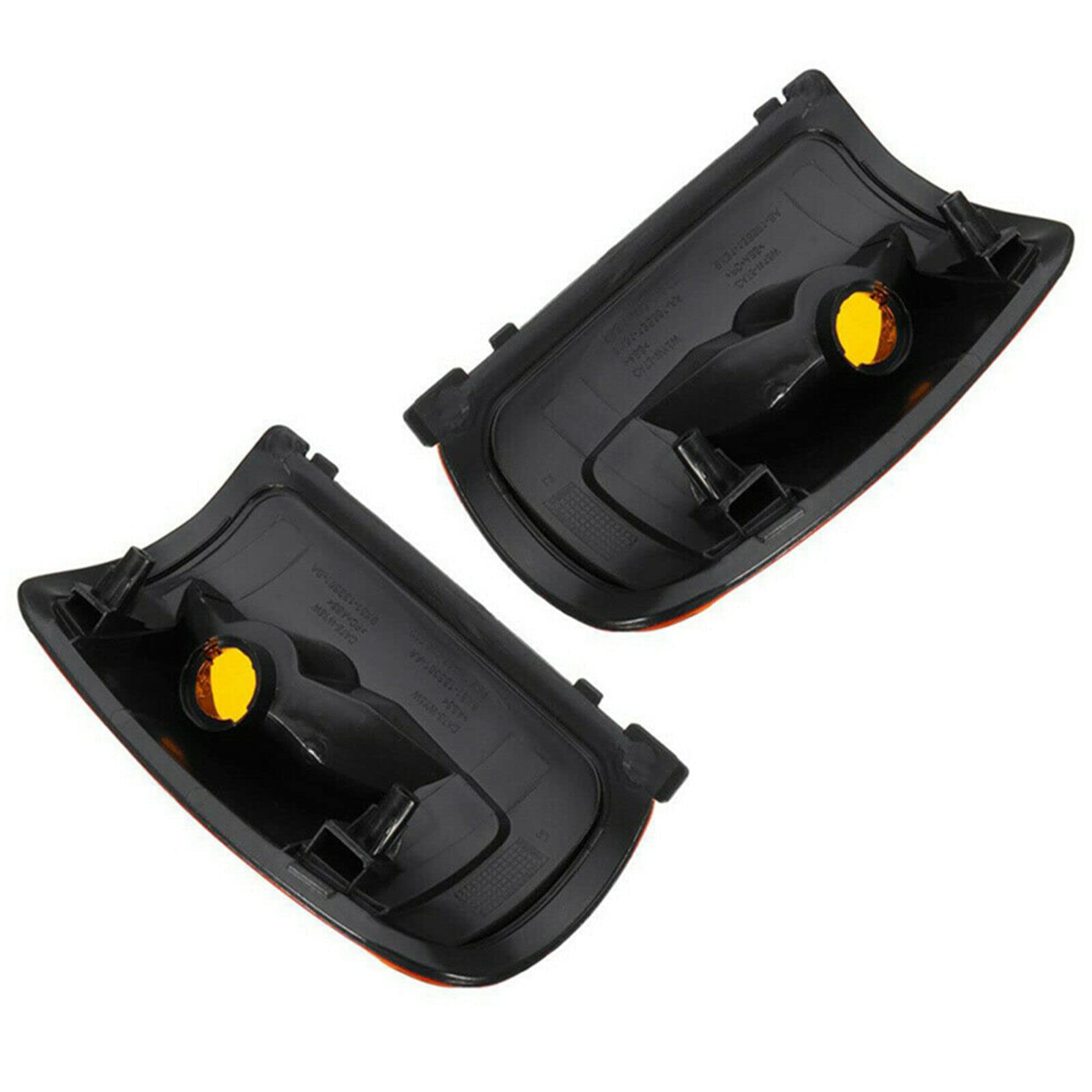 Riloer Coperchio Indicatore Specchietto Sinistro Per Ford Transit MK8 | Trasparente, ABS, Senza Lampadina - 3