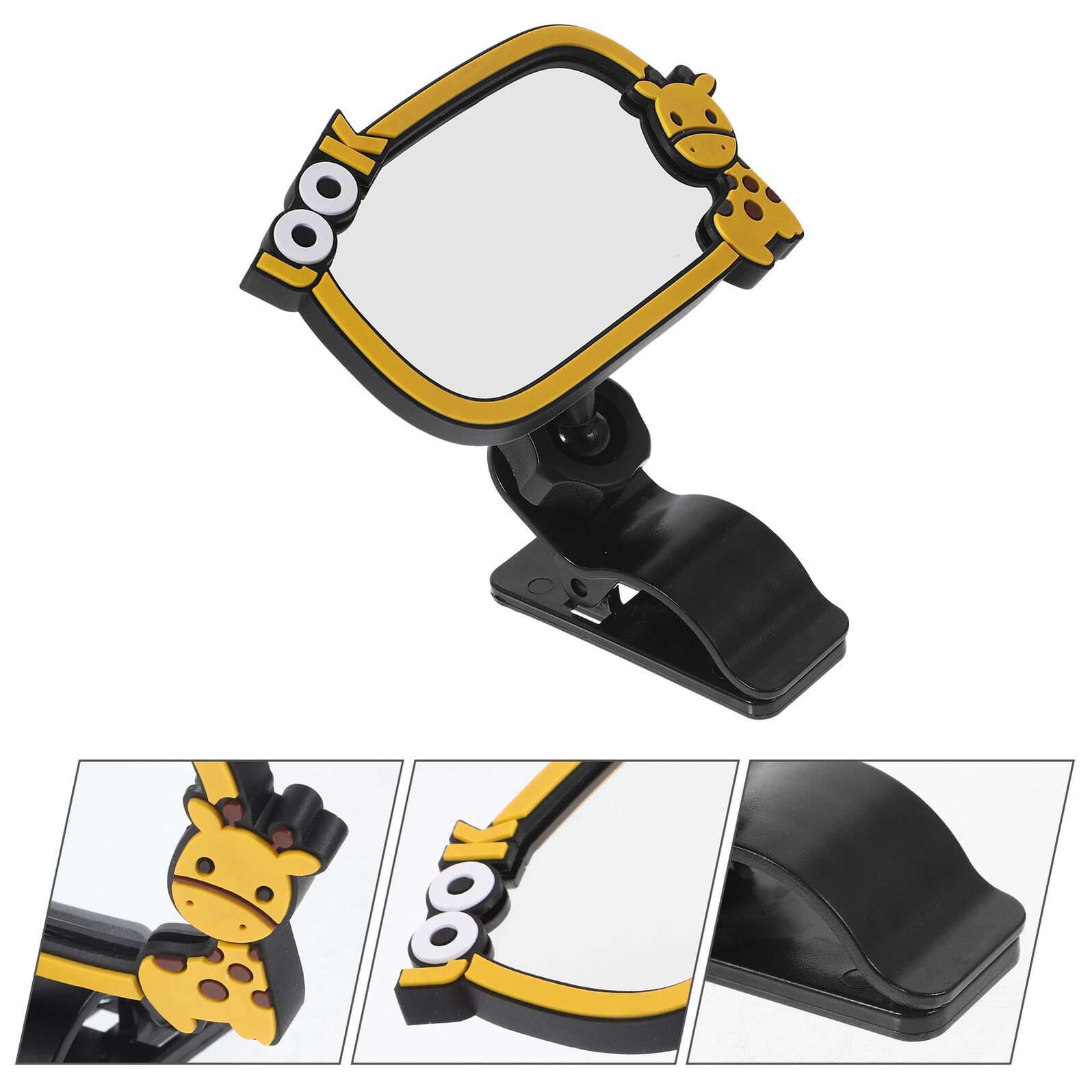 Kisangel 5 Pièces Rétroviseurs intérieurs extérieurs arrière voiture enfant miroir bébé rétroviseur bébé miroir pour nourrissons Un verre